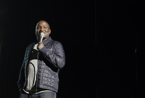 Hannibal Buress kept the audience laughing by making fun of both politicians and Syracuse's run in the NCAA tournament. 