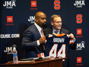 “I recruit just being genuine, telling kids the truth.” Fran Brown wants Syracuse to know that he’s recruiting “differently” and aiming for championships, not bowl games. 