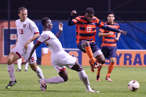 Freshmen Chris Nanco (17), Alex Halis and Emil Ekblom have scored 15 of Syracuse's 24 goals this season.