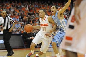 Tyler Ennis was the third Canada-born player to fly off the draft board, following Andrew Wiggins and Nik Stauskas. 