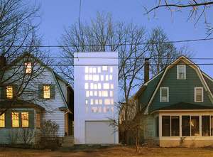 Poet Bruce Smith collaborated with his wife Jules Gibbs and former SU architecture professor Jon Lott in creating the Haffenden House.