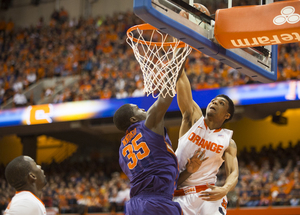 Syracuse will host Clemson at 8 p.m. on Tuesday.