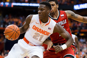 Syracuse faces Louisville on Wednesday at 7 p.m. at the KFC Yum! Center.