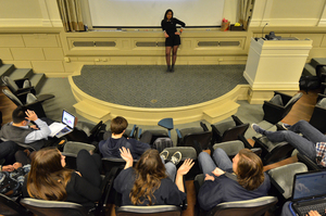 SA members discussed ongoing elections, undergraduate research and the reusable bag initiative.