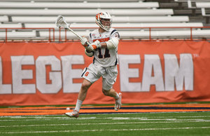 Dylan Donahue scored more than two goals in a game for the first time in 84 days and just the second time all season. He led Syracuse's offense with four goals.