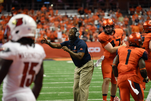 Dino Babers suffered his first loss as Syracuse's head coach on Friday.