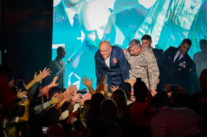 Jim Boeheim walked out to Bruce Springsteen's 