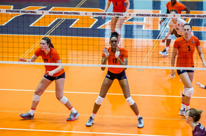 After falling in the third set to Wake Forest, Syracuse scored 16 of the next 20 points en route to a four-set victory on Sunday afternoon.