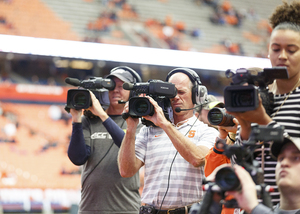 Four years ago, Syracuse’s social media team didn’t have a digital work room. Now, it’s essential to online recruiting.