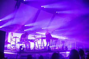 Electronic music trio Keys N Krates performed at The Westcott Theater on Thursday. They group plans to drop an album, 