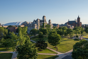 Joseph O. Lampe, a former chair of SU’s Board of Trustees, died Thursday. 