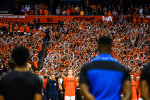 Syracuse's five-point halftime lead was evaporated in a 75-65 loss. 