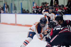 As a freshman, Lauren Bellefontaine led all SU forwards in blocked shots en route to winning the CHA Rookie of the Year award. 