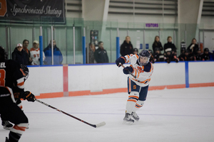 Jessica DiGirolamo (pictured last year) had a team-high 10 shots in Syracuse's 5-2 loss to Mercyhurst.