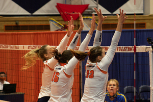 Syracuse recorded 18 blocks in its win over Clemson. 