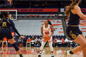 Syracuse was unable to upset 20th-ranked Notre Dame on the road. 