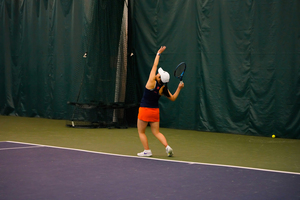 Polina Kozyreva won her third 6-0, 6-1 straight set victory of the season.