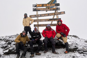 Clark Coffman hadn't done a climb before his adventure to Mount Kilimanjaro with longtime friend Harrison Vaughn.