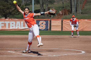 Ariana Adams picked up her sixth win of the season after allowing just two hits against Duke. 