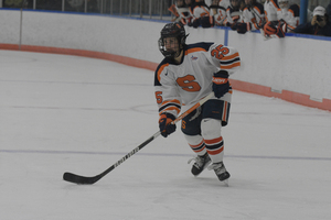 Hannah Johnson (pictured) scored for the Orange twice over the weekend.