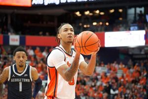 Judah Mintz was named the ACC Rookie of the Week after averaging 13 points, 7.5 assists and three steals per game this past week.