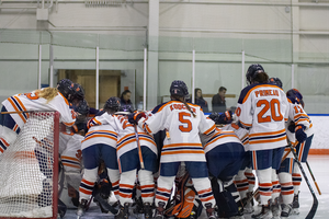 Nine Syracuse ice hockey players have entered the transfer portal, including Sarah Marchand and Mae Batherson.