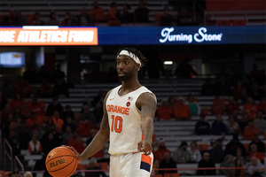 Symir Torrence announced on Instagram that he's transferring to Binghamton after two seasons with Syracuse.