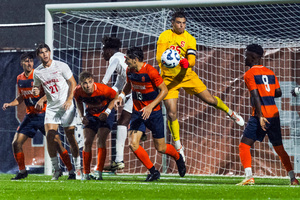 Tomas Hut used the summer to train in New Jersey with other college players, allowing him to improve and earn the starting spot at SU.