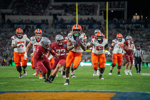 LeQuint Allen Jr. totaled 2,359 rushing yards and 26 rushing touchdowns in three seasons at SU. 