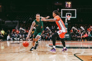 Miami’s Matthew Cleveland recorded a career-high 32 points against Syracuse, helping the Hurricanes take down SU for their second ACC win.