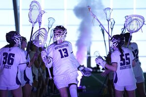 After three years with Syracuse, goalie Delaney Sweitzer transferred to Northwestern to explore self-growth without her twin sister Savannah.