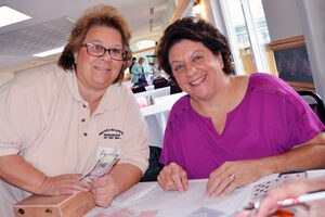 Annette Simiele (left) and Jessa Goss (right) have run MS Resources of CNY since the organization separated from the national chapter in the late 90s. On Sunday, the organization will celebrate its 27th annual MS walk. 