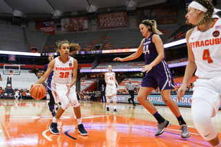 Miranda Drummond shot 3-of-10 from 3, but finished 9-of-12 from inside the arc.