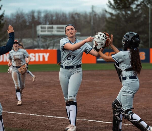 SU defeats Delaware 2-1 behind Madison Knight’s 2-way dominance